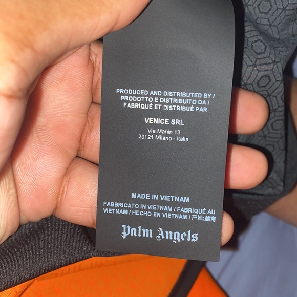 Palm Angels x Under Armor Collaboration Hoodie